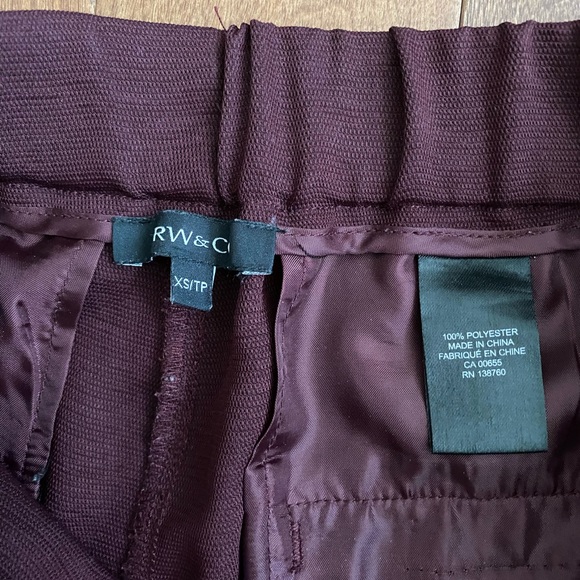 Ankle cuffed pleated stretch waist dress pants - Picture 3 of 3